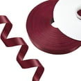 thumbnail image 4 of GTYBOVA Double Face Satin Ribbon 7/8 inch X 100 Yards ,Polyester Ribbon for Gift Wrapping Very Suitable for Weddings Party Hair Bow Invitation Decorations and More Burgundy, 4 of 8
