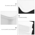 thumbnail image 4 of Contenedores De Plástico Con Tapa Para Almacenar Helado, 3 Litros Cada, Set De 2 Piezas, Ideal Para Uso Doméstico Y Comercial, Versátiles Para Alimentos Congelados Y Calientes, 4 of 4