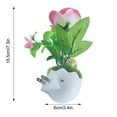 thumbnail image 4 of Lámpara de hongo que cambia de color para un ambiente de ensueño junto a la cama Luz de noche LED con temática de microscopio, 4 of 5