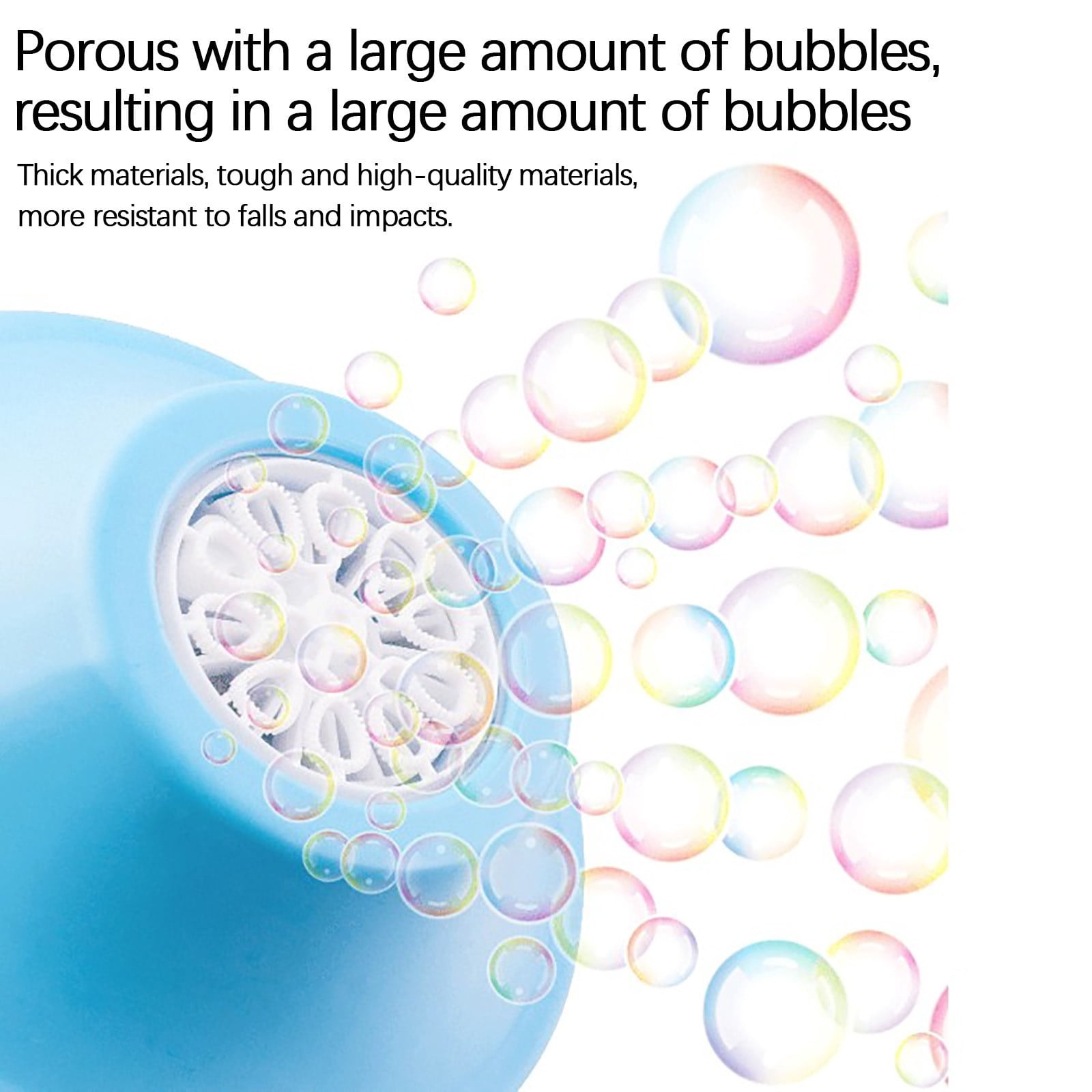 Magic Bubble Maker Outdoor, Street Lamp Bubble Machine, Automatic Standing Bubble Machine with Music and Lights, Height Adjustable Up to 47 Inches, Garden Decor