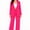 Rose Red, variant on Women’s 2-Piece Blazer and Wide-Leg Pants Set, High-Waist Business Casual Suit Outfit for Work