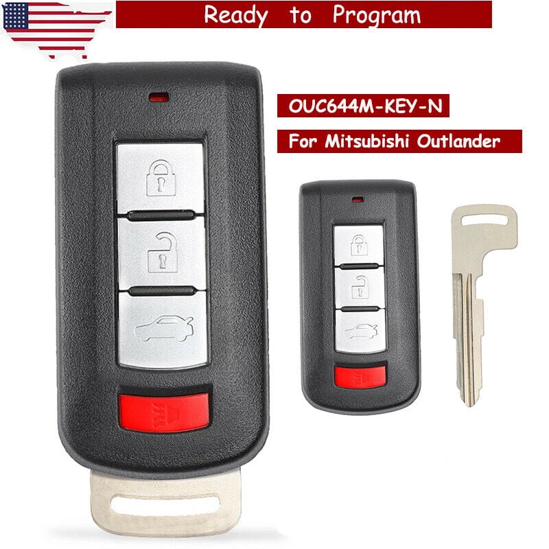 keyless entry remote controller Mitsubishi Outlander transmitter keyfob alarm 