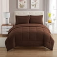 thumbnail image 2 of Set de edredón Sweet Home Collection Brown Queen, 7 piezas, 2 of 6