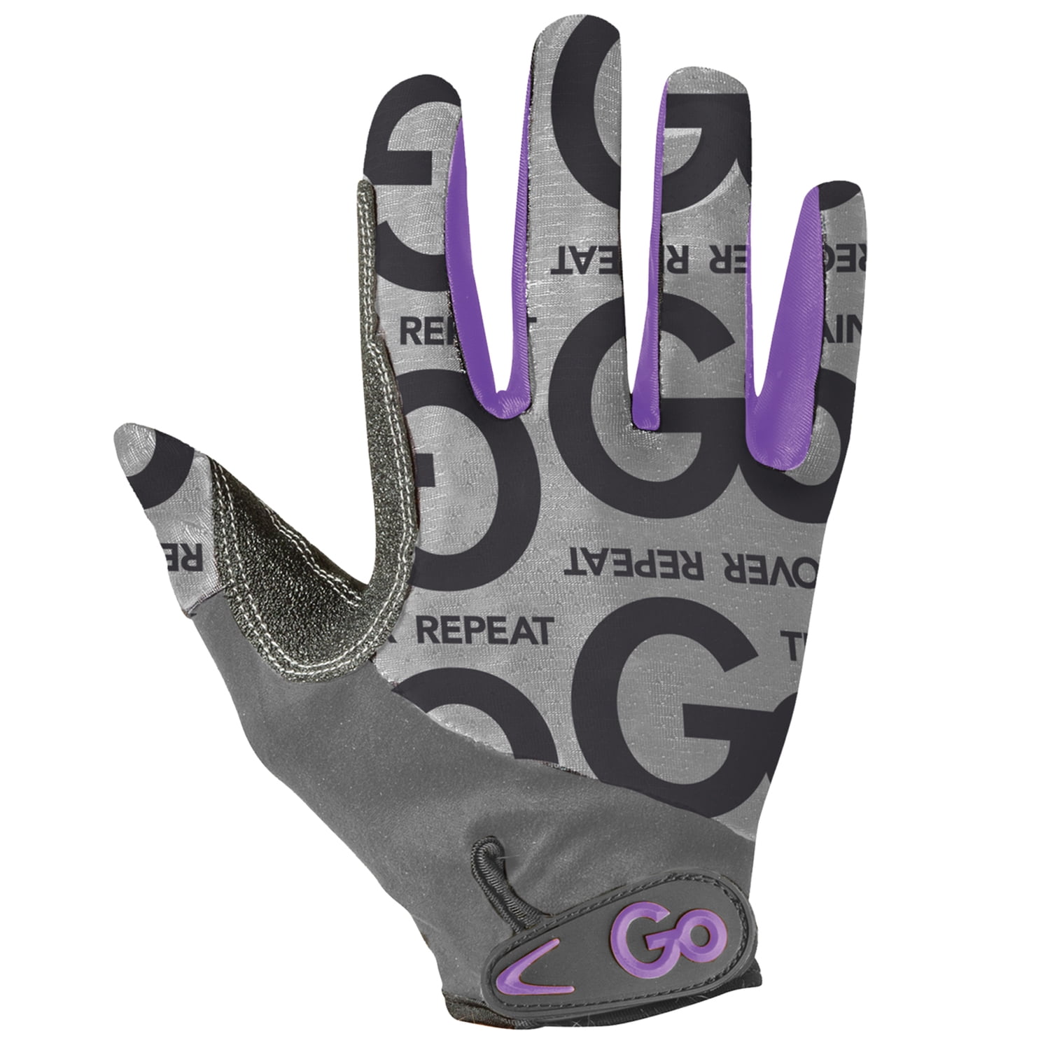 GoFit Go Grip Full-Finger Training Gloves (Large)