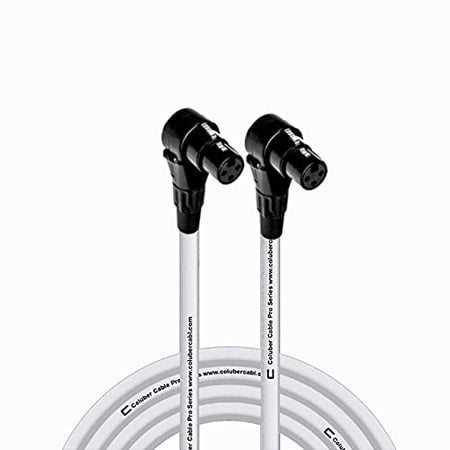 Coluber Cable - Right Angle XLR Female to Right Angle XLR Cable Female