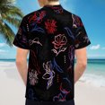 thumbnail image 6 of High Quality Hawaiian Shirts for Men Short Sleeve Aloha Beach Shirt Floral Summer Casual Button Down Shirts Blouses 3V6NWG, 6 of 7