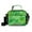 Green Ink Splatter Pattern, variant on Insulated Lunch Bag 6L Leak-Proof Lunch Box with Shoulder Strap Multiple Pockets Lunch Tote Colorful Tie-dye with Swirling