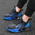 thumbnail image 2 of Boys Sneakers Lace up Tennis Shoes for Walking Running Lightweight Breathable Gym Shoes for Little Big Kid, 2 of 9