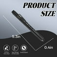 thumbnail image 2 of HIBIBUD 2 Pcs Rechargeable Pen Light,Pocket Flashlight for Doctors in Black, 2 of 7