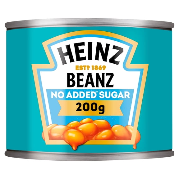 Heinz Baked Beans No Added Sugar 200G, Imported from Britain
