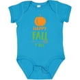 thumbnail image 3 of Inktastic Happy Fall Y'all, Pumpkin, Arrow - Orange Green Boys or Girls Baby Bodysuit, 3 of 5