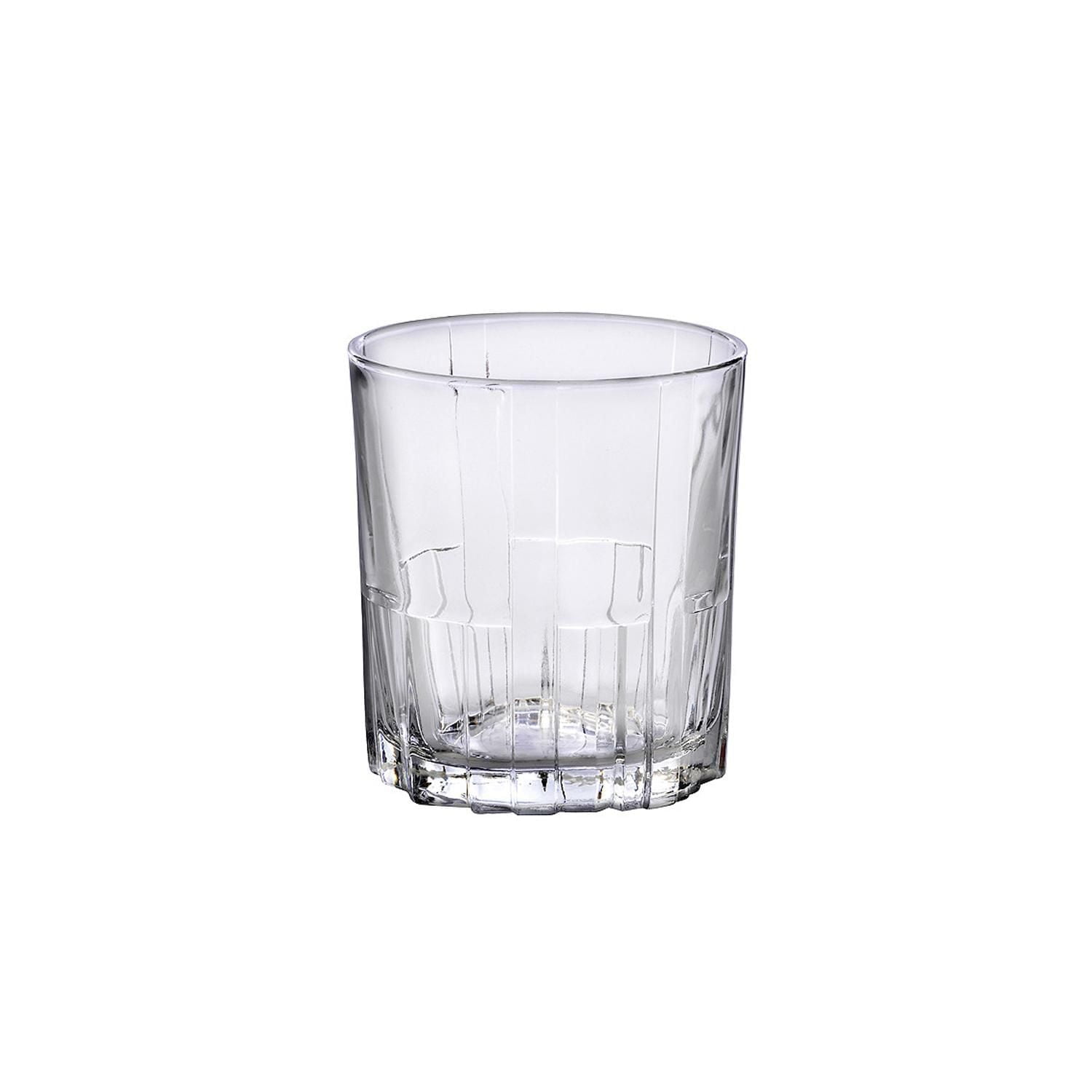 Duralex Jazz Clear Glass Tumbler, Set of 6