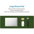 thumbnail image 6 of Olive Green Mouse Pad Extended Large Gaming Mousepad XL Big Long Oversized Desk Mat Stitched Edges 31.5 X 11.8 Inch for Home Office, 6 of 6
