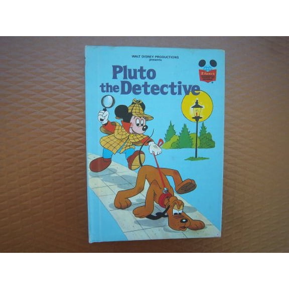 Pre-Owned Walt Disney Productions Presents Pluto the Detective (Hardcover) 0394843967 9780394843964