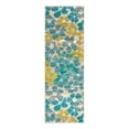 thumbnail image 3 of Unique Loom Azalea Collection Area Rug - Encore (2' x 6' Runner Blue/Light Brown), 3 of 7