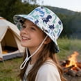 thumbnail image 2 of Toddler Baby Sun Hat Kids Summer UPF 50+ for Boys Girls Adjustable Beach Hats with Bucket Wide Brim 6-12 Months 12-24 Months 2t 3t 4t 5t 6t 7t 8t 9t Children 2-3 Years, 2 of 9