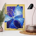 thumbnail image 4 of 5D Diy Pavo Real Mariposa Diamante Pintura Animal Búho Cisne Gato Resina Cristal Bordado Imagen Decorativa para el hogar Punto de cruz Yuarrent JJ16154-02, 4 of 6