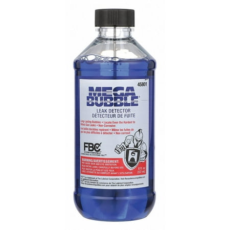 UPC: 0032628458017 | Hercules Leak Detector Blue Liquid 8 oz. 45801