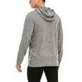 thumbnail image 6 of Gym Workout Long Sleeve Hoodies for Men Quick Dry Breathable Hooded Sweatshirts, 6 of 6