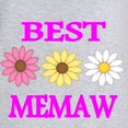 thumbnail image 3 of CafePress - BEST MEMAW WITH FLOWERS 2 - Women's Nightshirt, 3 of 4