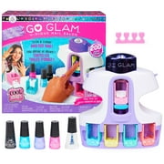 Cool Maker, GO GLAM U-nique Metallic Nail Salon, 200 Icons & Designs, 4 Polishes, Stamper & Dryer, Nail Kit for Girls, Christmas Gifts for Kids