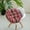 C, variant on JingChun Bohemian Soft Round Chair Pad Garden Patio Home Kitchen office Seat Cushion Calligraphy Diameter 17in