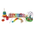 thumbnail image 1 of Juguete Educativo De 4PCS - Xilófono Musical / Laberinto De / Torre De De Apilamiento / De Oruga Para De Niñ SM SunniMix Juguete de desarrollo para niños, 1 of 8