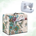 thumbnail image 3 of ZIATUBLE Hummingbird Sewing Machine Protect Cover Boho Mandala Flower Cute Pattern Sewing Machine Protect Cover Lightweight Dust Cover with Pockets for Extra Accessories, 3 of 7