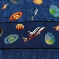 thumbnail image 6 of Dream Factory Outer Space Full 8 Piece Comforter Set, Cotton/Polyester, Dark Blue, Orange, Multi, 6 of 6