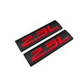 2X Metal 2.5L Car Emblem Door Fedner Sticker Premium Sport Turbo 3D 2.5