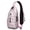 Beige-2, variant on Exotic Floral Bohemian Outdoor Shoulder Bag for Women Men – Quick-access pockets, Stretch mesh side pocket, Sturdy plastic buckle – Boho chic Nordic Style Tribal Style Design for Travel, Hiking, Ou...