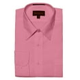 thumbnail image 2 of Long Sleeve Business Dress Shirt Regular Fit One Pocket Variety Of Colors, 2 of 2