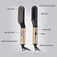 thumbnail image 3 of Plancha de pelo HUOGUO para barba masculina Ionic 180-200 °C, 3 of 4
