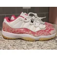 thumbnail image 2 of Ni - ke Size 7.5 - Air Jordan 11 Retro Low Pink Snakeskin W, 2 of 5