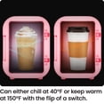 thumbnail image 5 of Chefman - Mini Refrigerador Portátil 6 Latas Color Rosa, 5 of 5