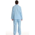 thumbnail image 4 of #followme Plaid Pajama Set for Men (Powder Blue, Medium), 4 of 4