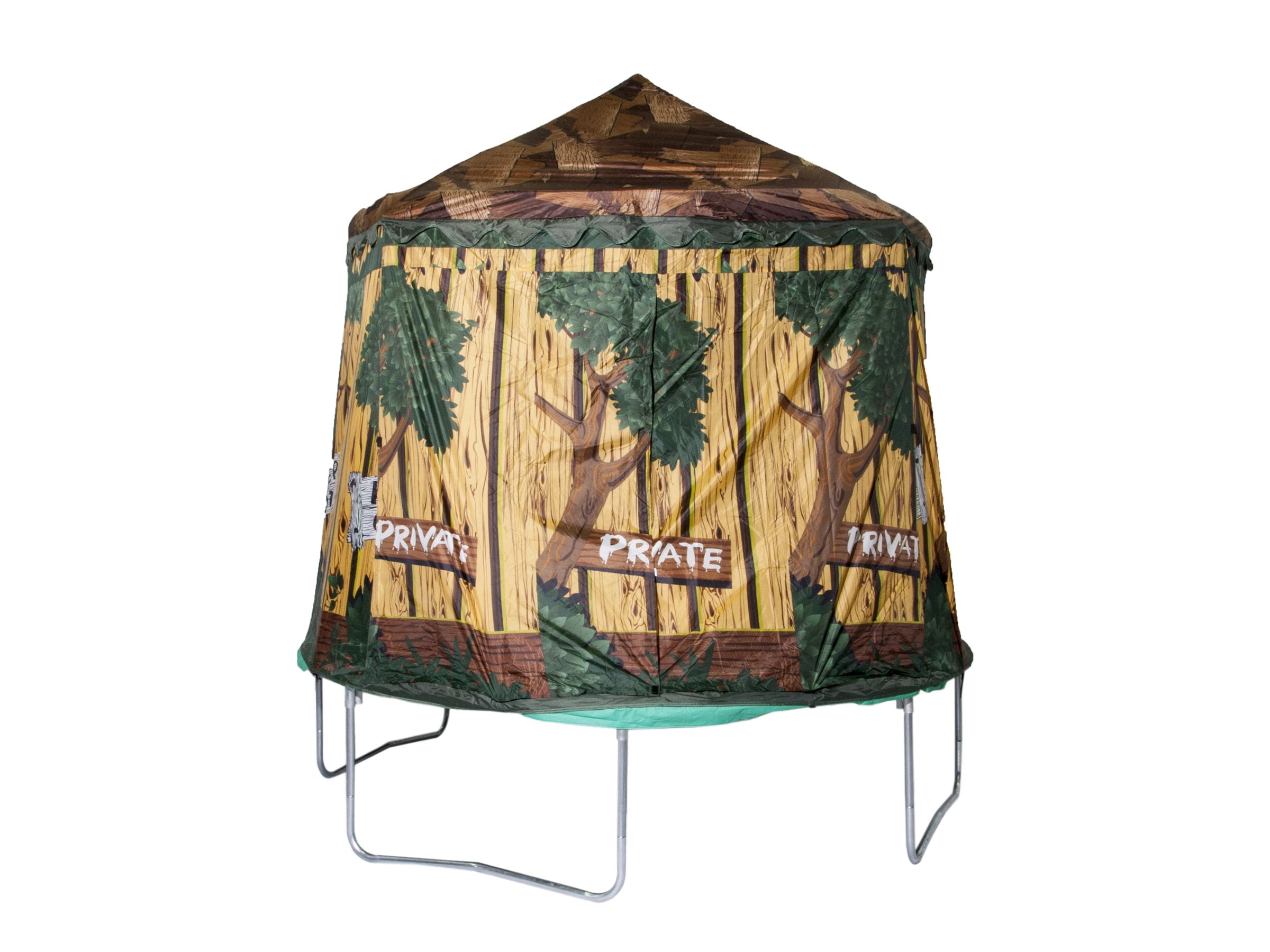 Treehouse top trampoline tent