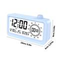thumbnail image 2 of SPOORYYO Alarm Clocks For Bedrooms with Large LED Display, 3-Level Dimmer, Battery Backup, Ideal for Kids, Elderly, and Heavy Sleepers, Features Snooze Function, 2 of 7