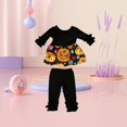 thumbnail image 2 of Conjunto de ropa de muñeca de niña de de 18 pulgadas, Tops, agárico negro Zulema Disfraz De Muñeca De Halloween, 2 of 8