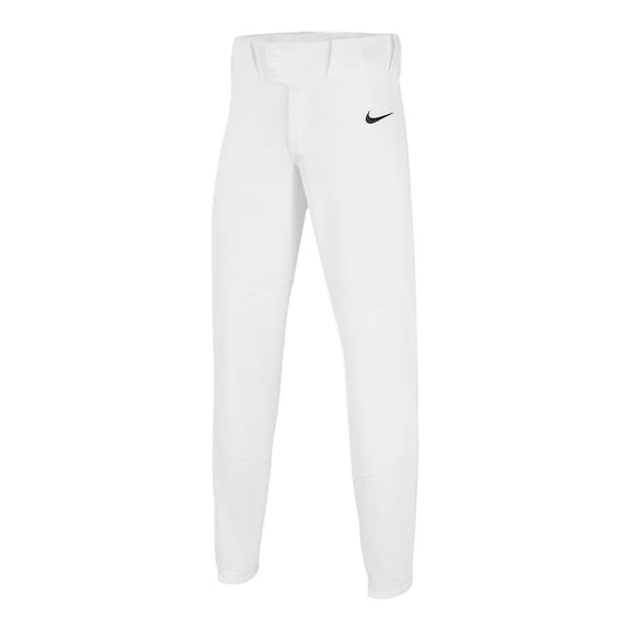Nike Boy's Vapor Select Elastic Baseball Pants L White | Black