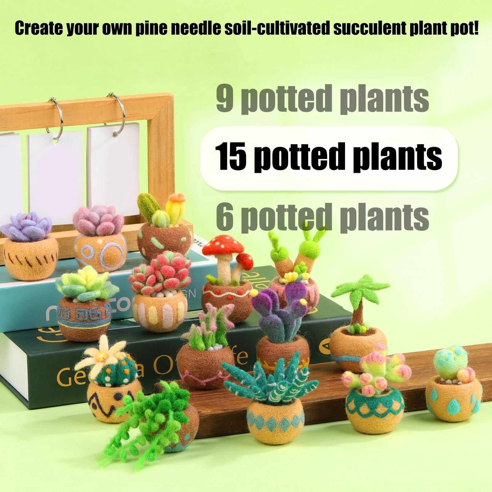 Needle Felting Starter Sets For Handmade Craft Projects Family Activity