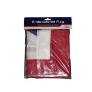 3x5 Embroidered UK United Kingdom Great Britain British Nylon Flag 3'x5' 2 Clips