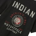 thumbnail image 6 of Indian Motorcycle Men's Logo Headdress Pocket Tee, Black | 2864917, 6 of 8