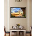 thumbnail image 3 of DecorArts - The waterfall in Seljalandsfoss Iceland, Giclee Print on Acid Free Cotton Canvas with Matching Classical Solid Wood Frame. Total Size w/Frame: 39.25x27.25", Ready to Hang., 3 of 6