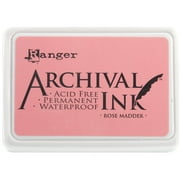 Ranger Archival Ink Pad #0-Rose Madder