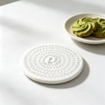 thumbnail image 5 of CoreLiving 8 Pack Round Woven Placemats, Decorative Braided Cotton Rope Table Mats, Heat Resistant Kitchen Dining Room Decor, Durable Farmhouse Style, 5 of 7