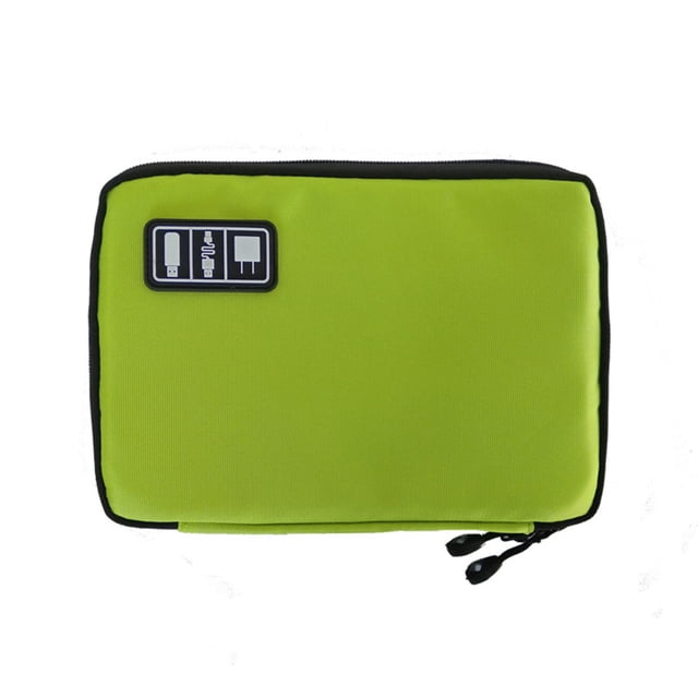 Teléfono móvil Cable de datos Auriculares Cargador Estuche portátil Viaje Bolsa de almacenamiento impermeable Bolsa de banco de energía Auricular Cartera con cremallera Vogacara BB6864-04