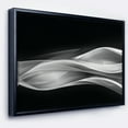 thumbnail image 1 of Designart - Glittering Silver Pattern - Abstract Framed Canvas art print, 1 of 4
