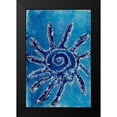 thumbnail image 2 of Moore, Regina 17x24 Black Modern Framed Museum Art Print Titled - Cerulean Shells V, 2 of 5