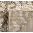 thumbnail image 6 of SAFAVIEH Florida Desmond Damask Shag Area Rug, Beige/Cream, 8'6" x 12', 6 of 8